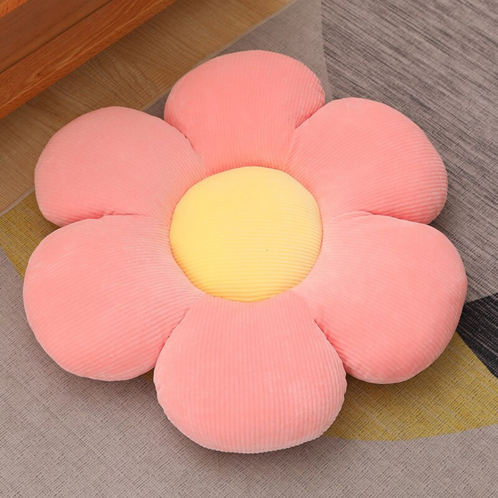 Almofada de Pelúcia em Formato de Flor – Macia e Decorativa