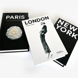 Kit 3 Livros Decorativos Faux – New York, London e Paris
