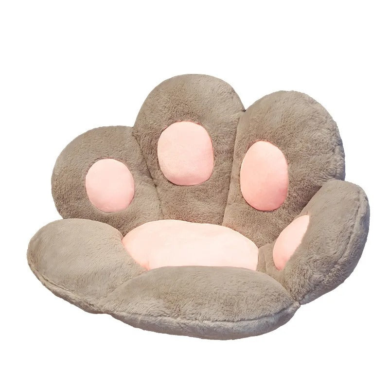 Almofada de Assento em Formato de Pata de Gato – 70x60cm Ultra Macia