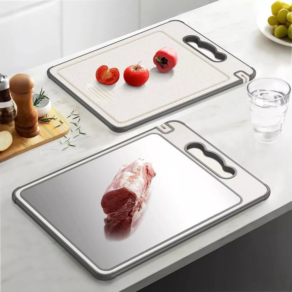 Tábua de Corte Inox Profissional