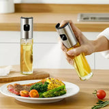 Pulverizador de Óleo de Vidro para Cozinhar - COMPRE 1 LEVE 2!