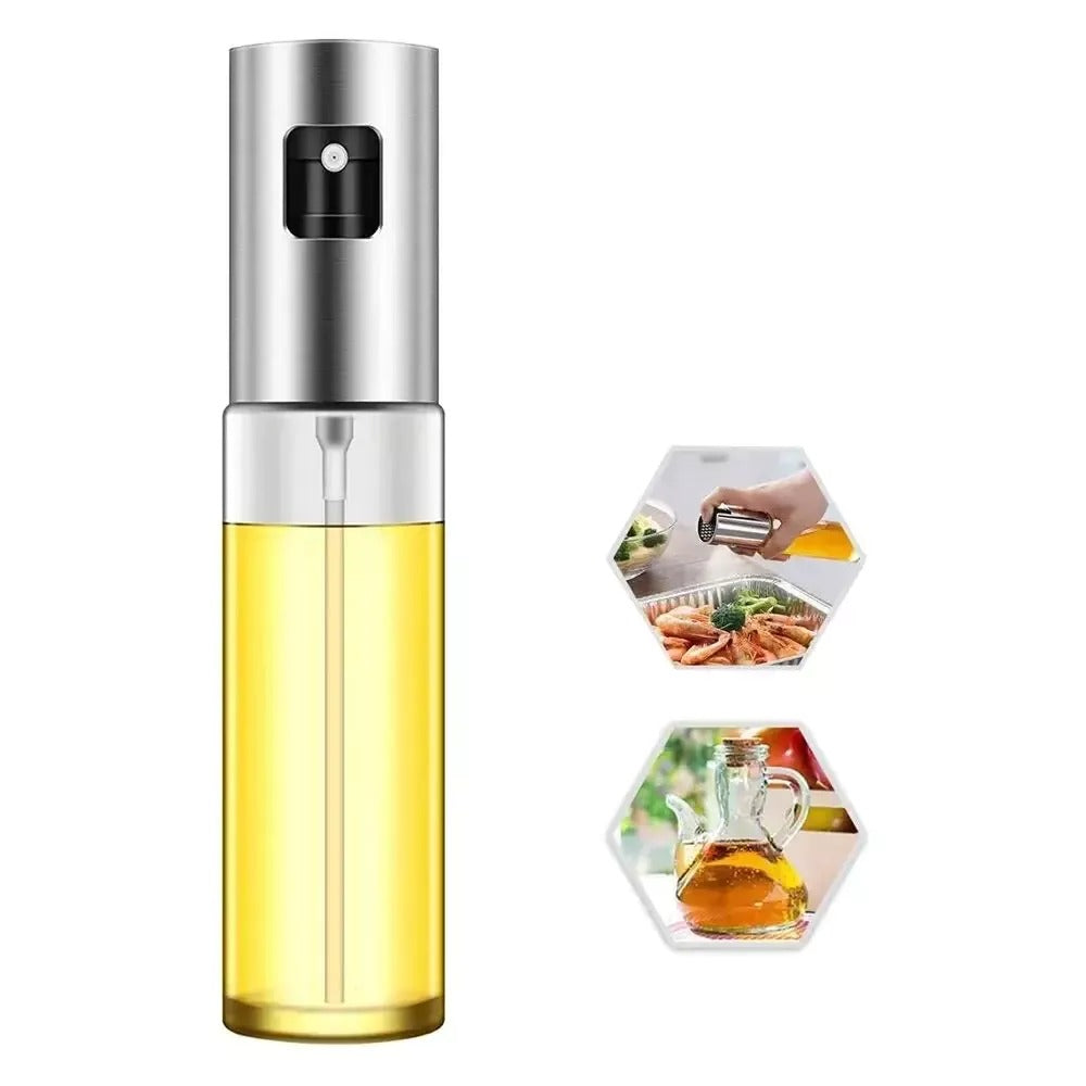 Pulverizador de Óleo de Vidro para Cozinhar - COMPRE 1 LEVE 2!