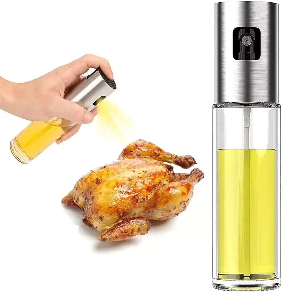 Pulverizador de Óleo de Vidro para Cozinhar - COMPRE 1 LEVE 2!