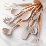 Kit Utensílios de Cozinha em Silicone