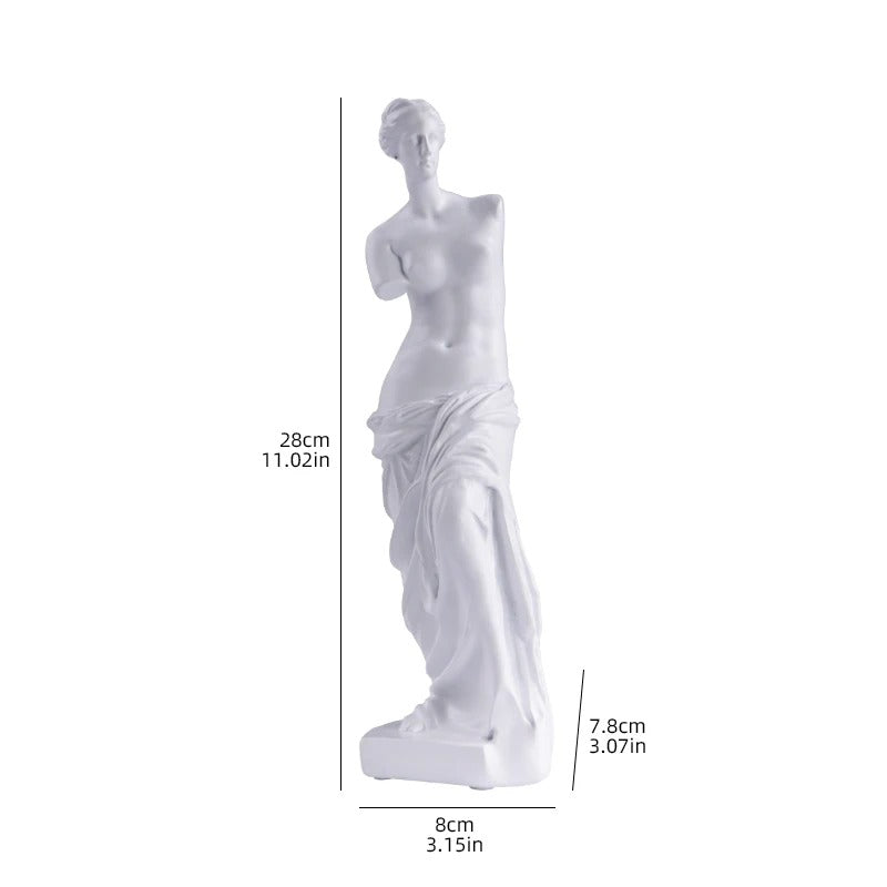 Estátua Vênus de Milo em Resina – Escultura Decorativa Clássica